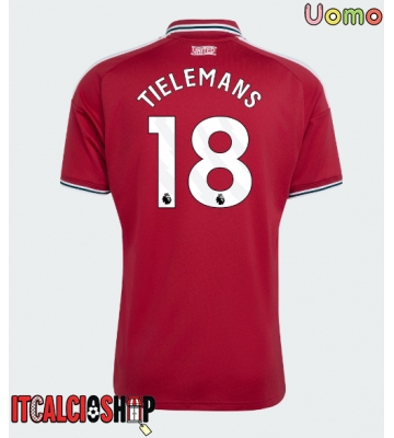 Manchester United Youri Tielemans #18 Prima Maglia 2026-27 Manica Corta